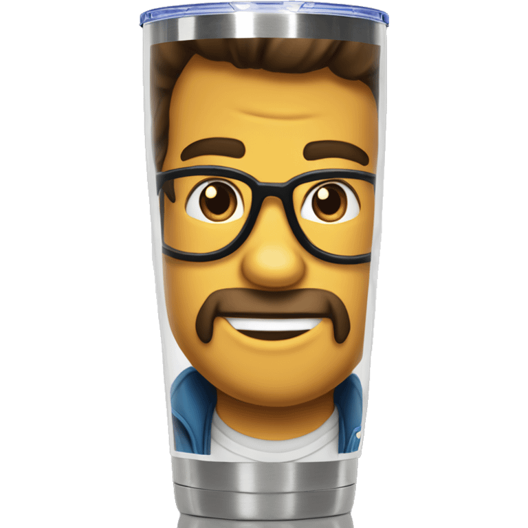 Stanley 40 ounce quencher tumbler emoji