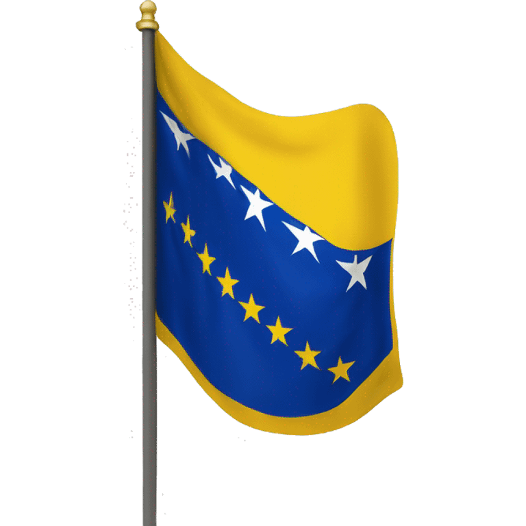 bosnian flag 1992-1995 emoji