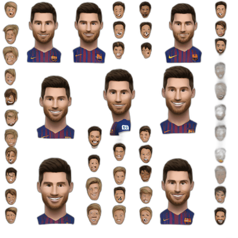 messi mix with ronaldo emoji