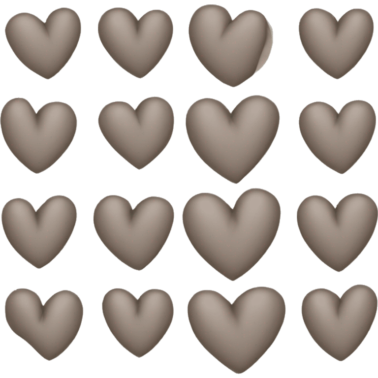 Leslie’s print heart  emoji