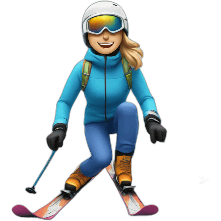 Skiing emoji