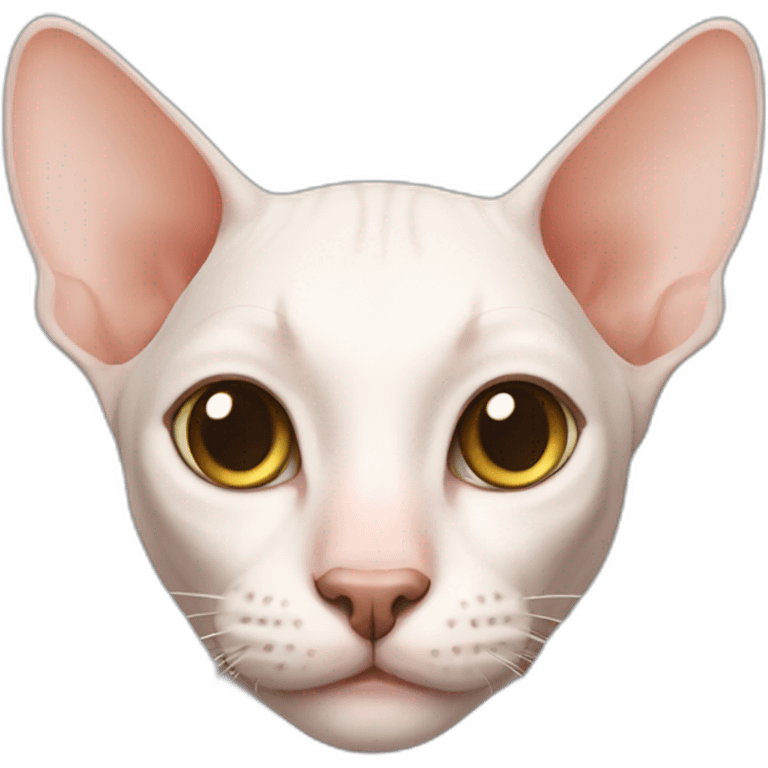 hairless cat emoji