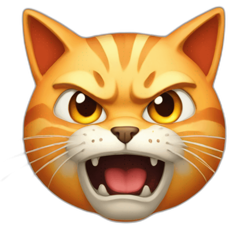 cat-fire-angry emoji