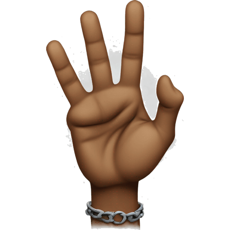 2pac hand sign emoji