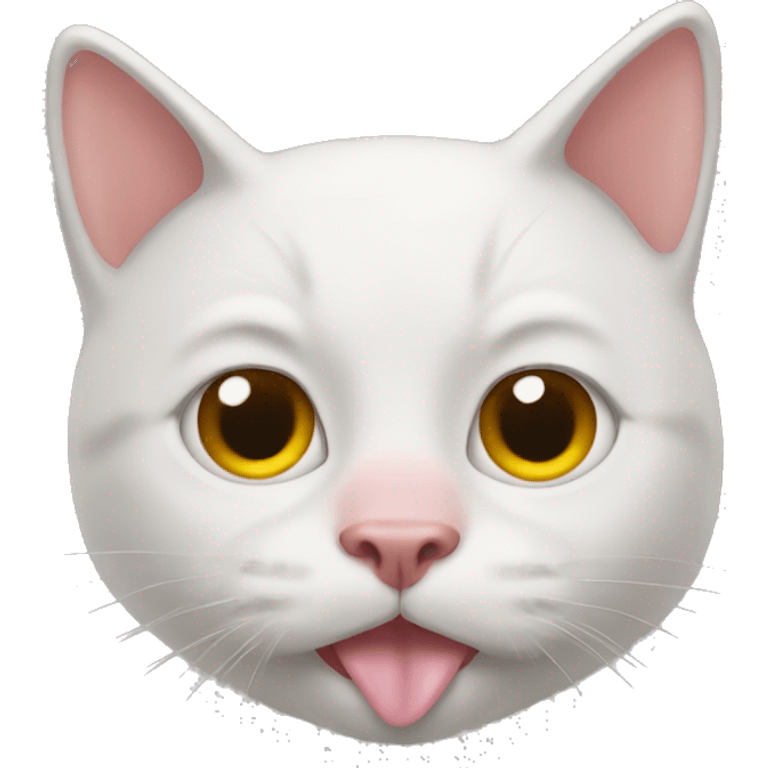 cat with piggy nose emoji