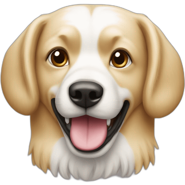 Samoyède chien blanc emoji