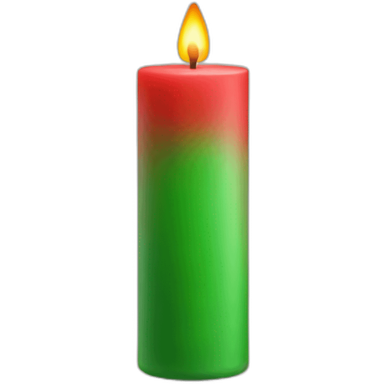 Trading candles red and green  emoji