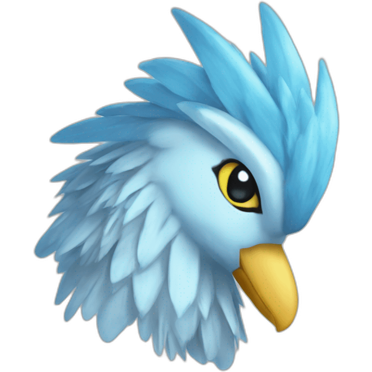 head hat ice Articuno pokemon pixelmon emoji