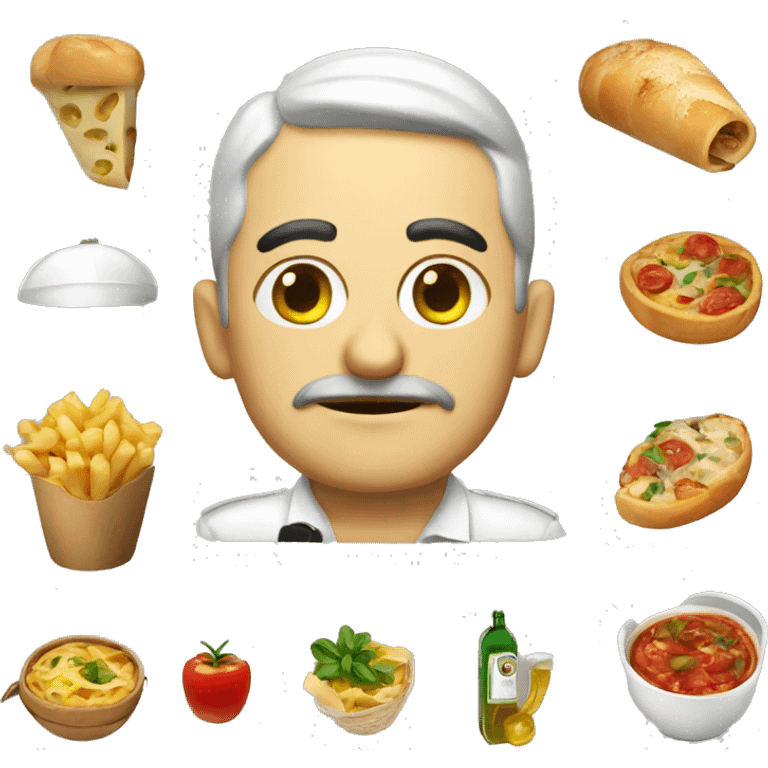 italian food police emoji