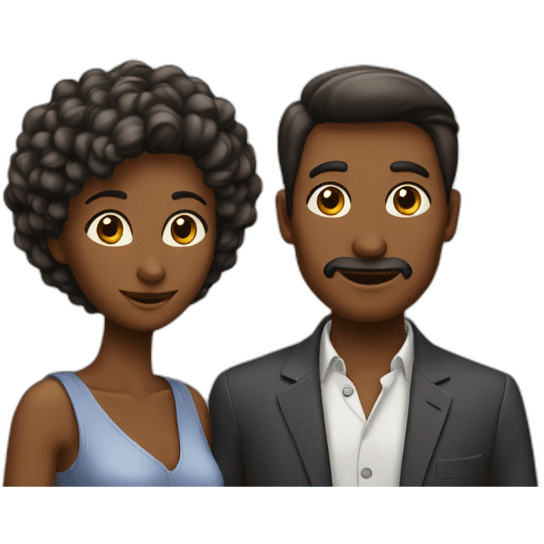 Câlins homme et femme emoji