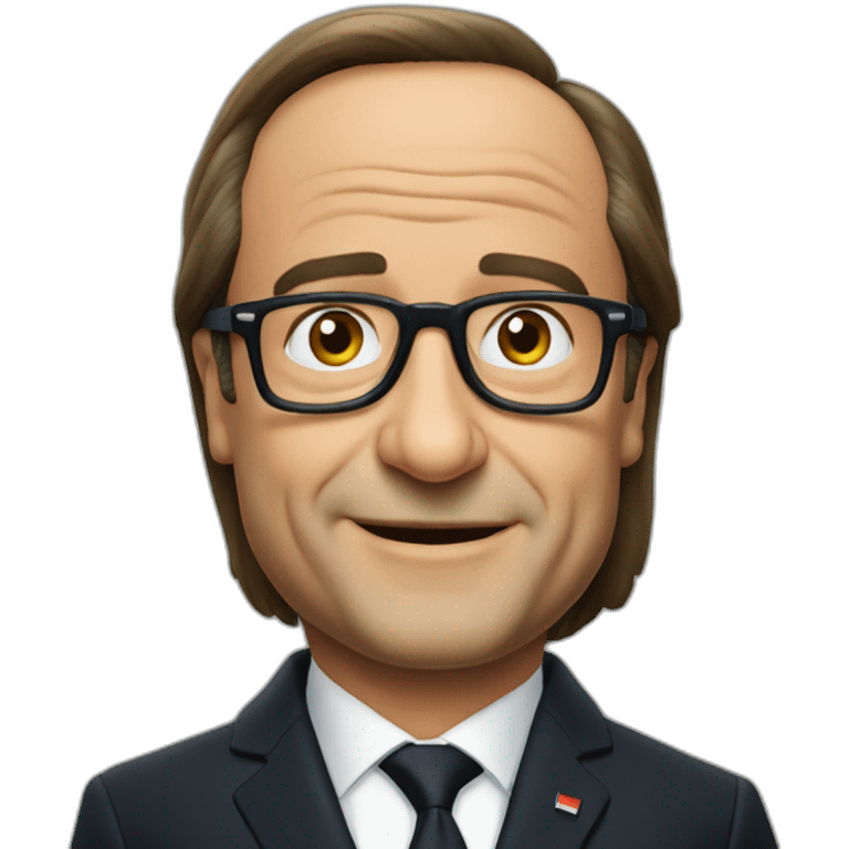 François Hollande emoji