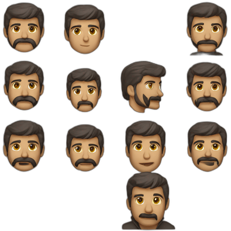 مرد خیلی خیلی قوی emoji