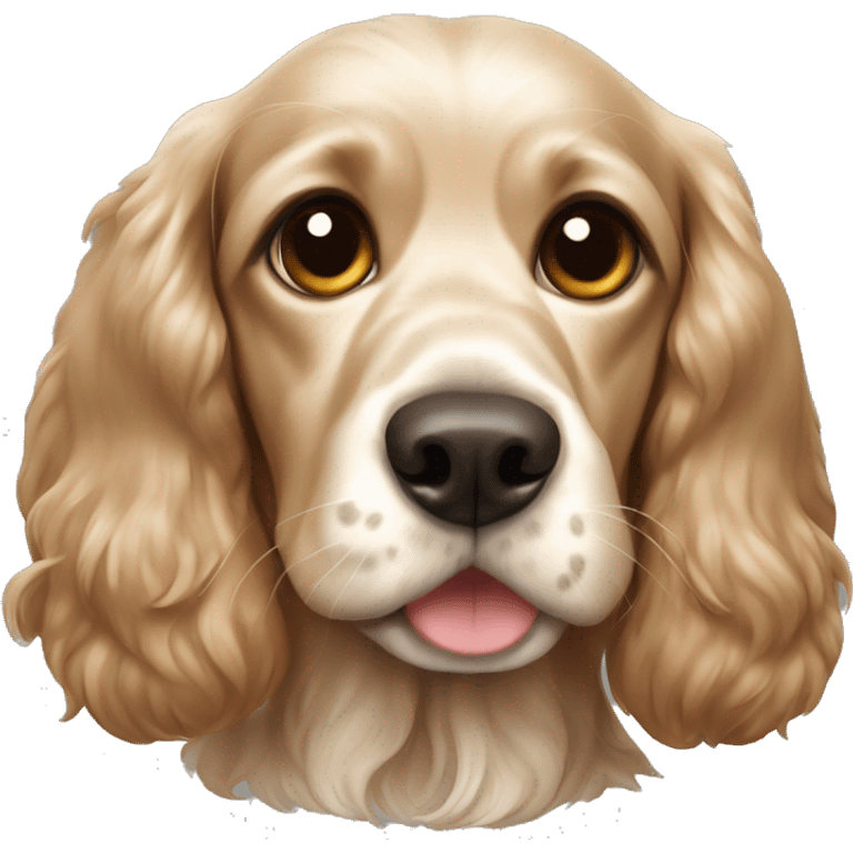 Cocker spaniel emoji