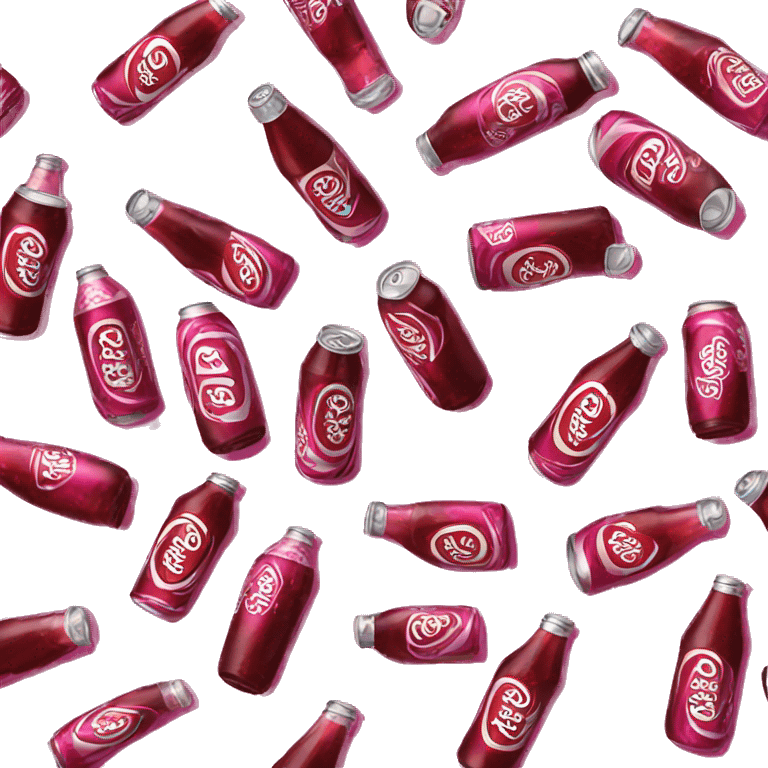 dr pepper but pink emoji