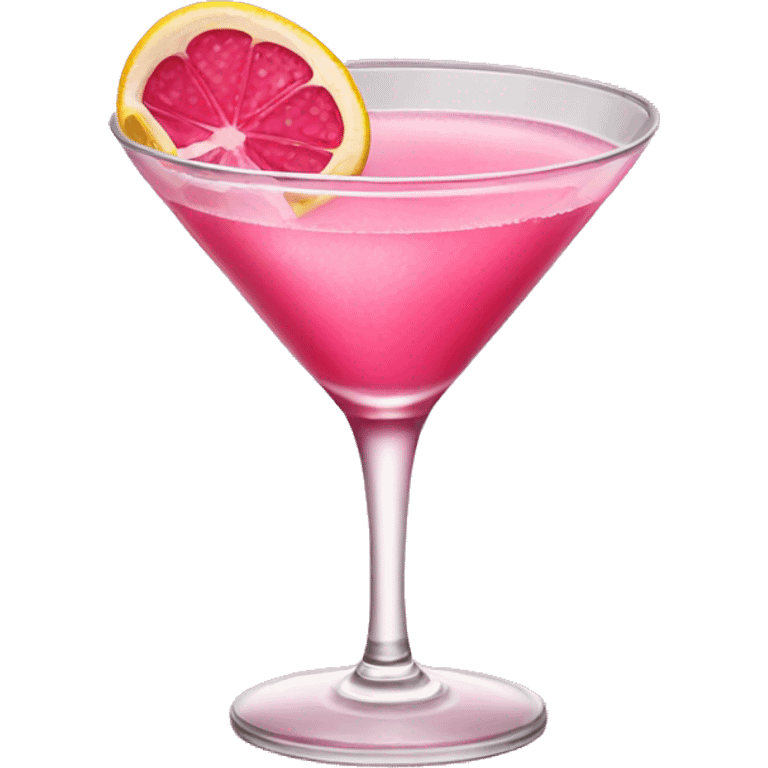 pink cosmopolitan drink emoji