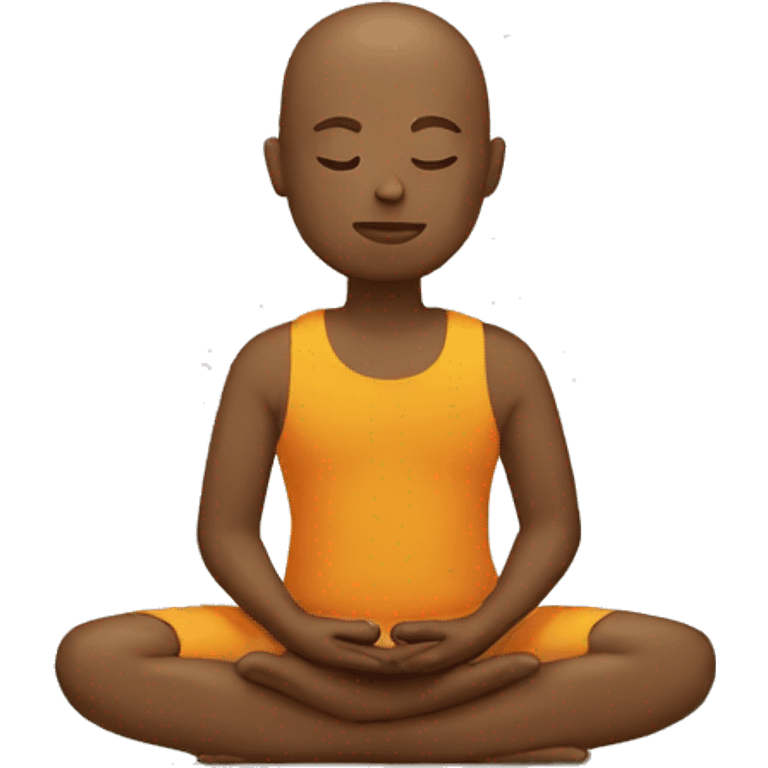 meditation emoji