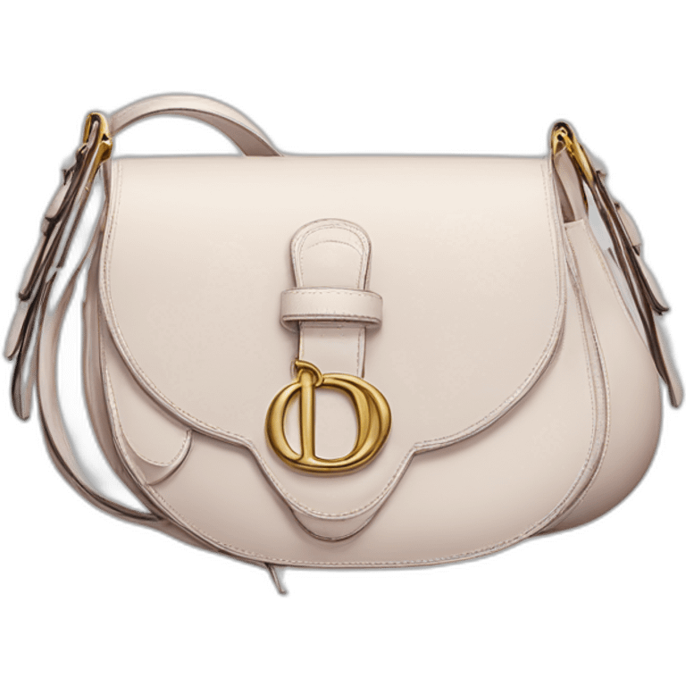 Dior's Designer Saddle Bag emoji