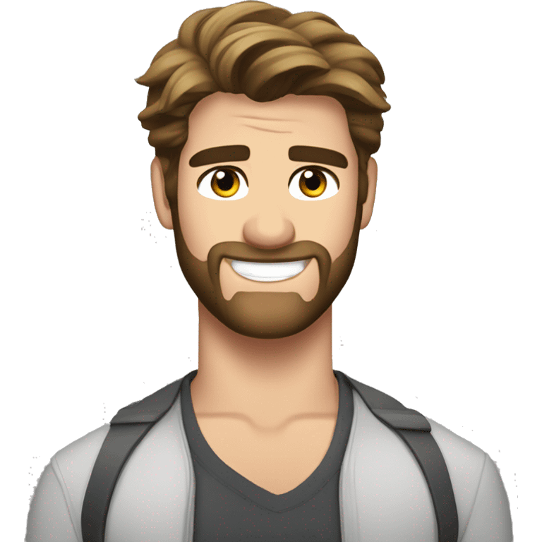 liam Hemsworth  emoji