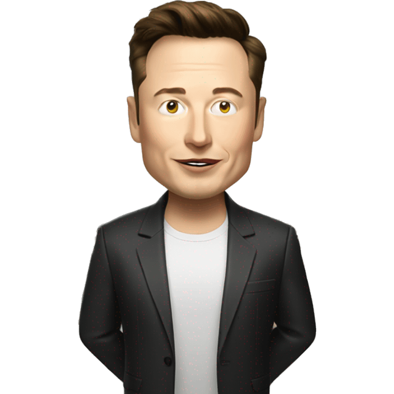 Elon Musk emoji