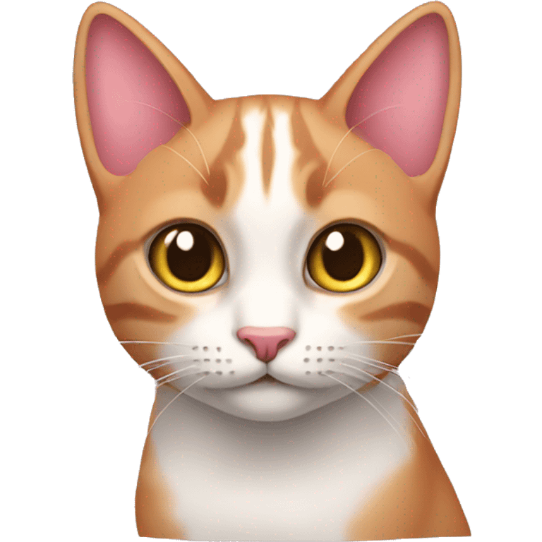 Gato rosado emoji