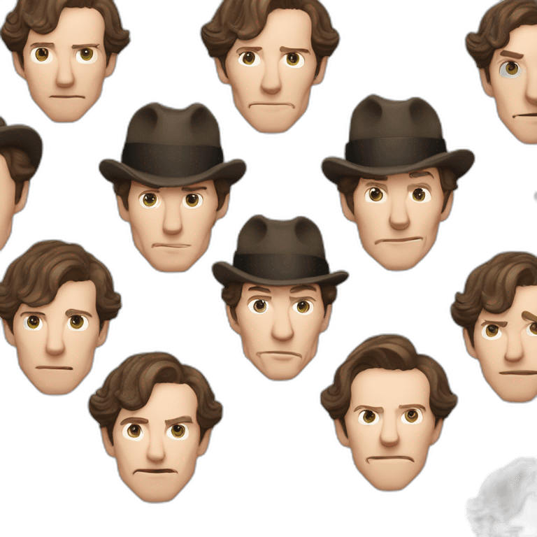 sherlock holmes benedict cumberbatch emoji