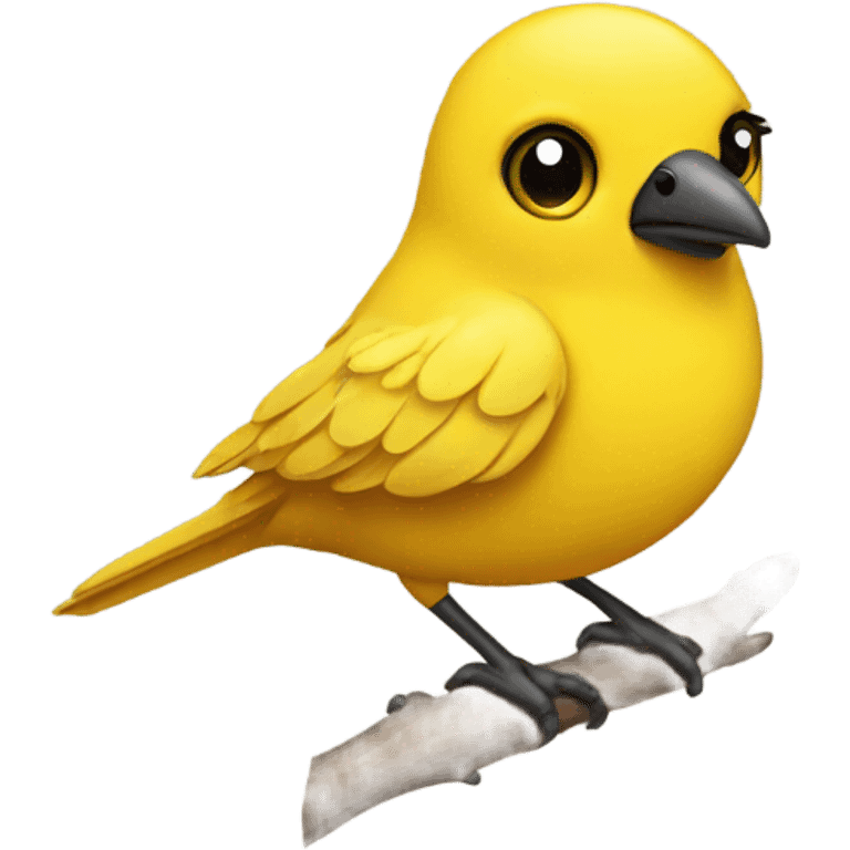 Yellow bird  emoji