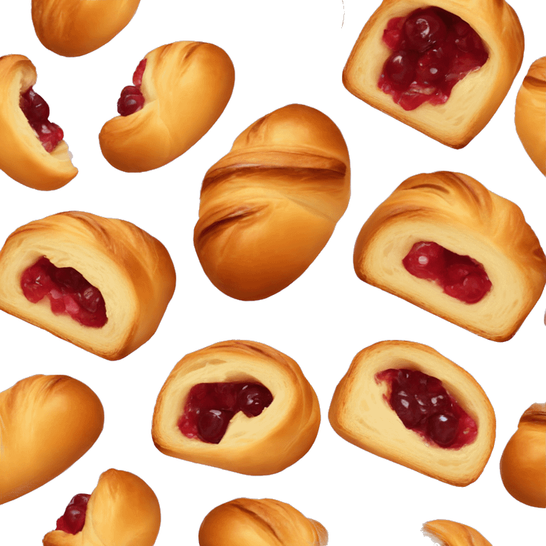 Viennoiserie pain au raisin emoji