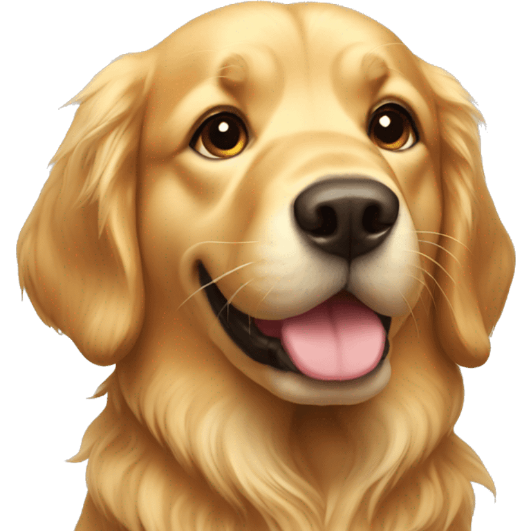 Golden retriever emoji