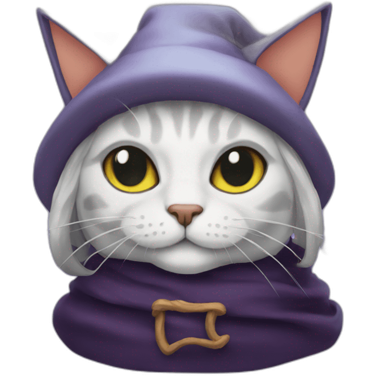 witch - cat emoji