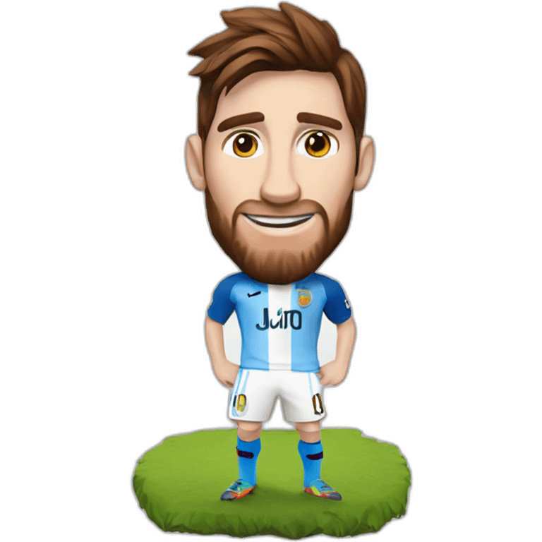 Messi sur une chevre emoji