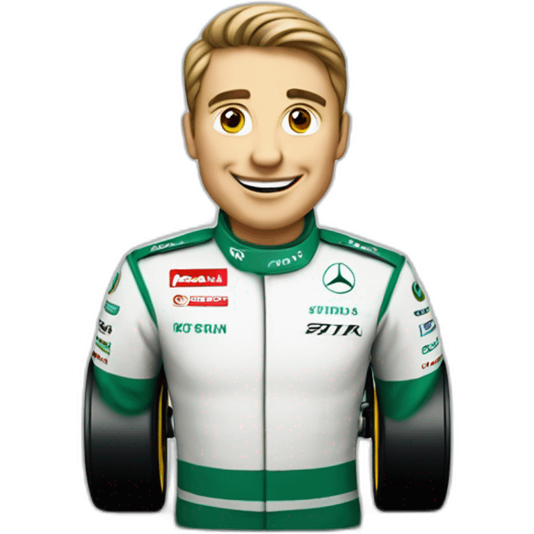 Formule 1 Mercedes emoji