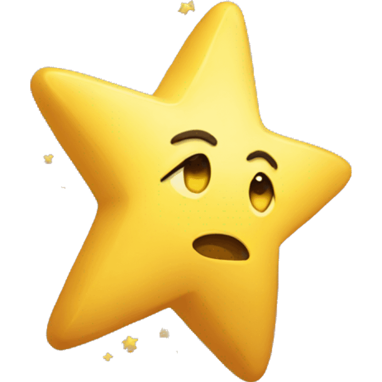 Falling star emoji