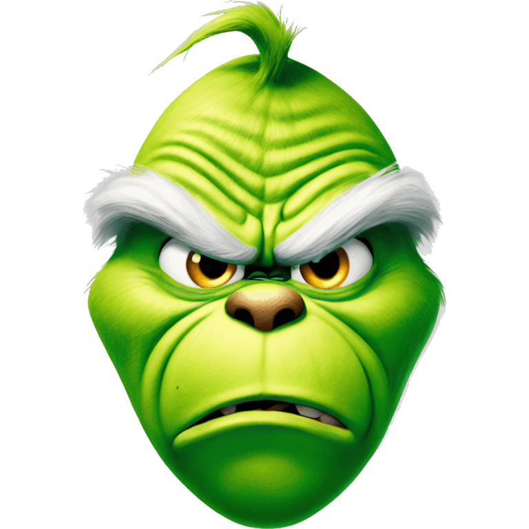 the grinch angry emoji