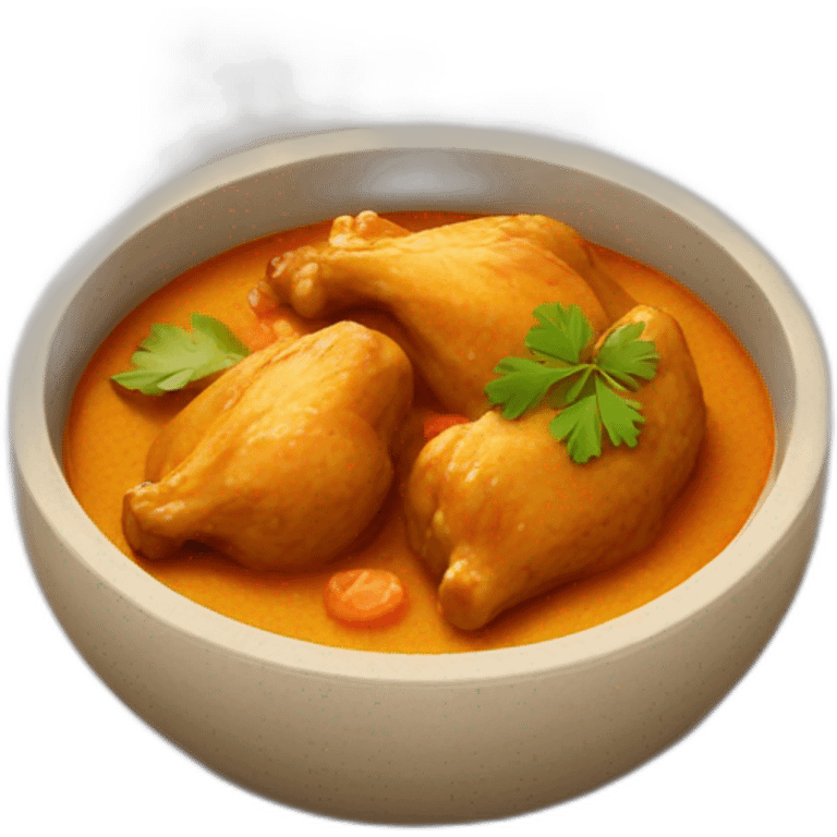 chicken curry emoji