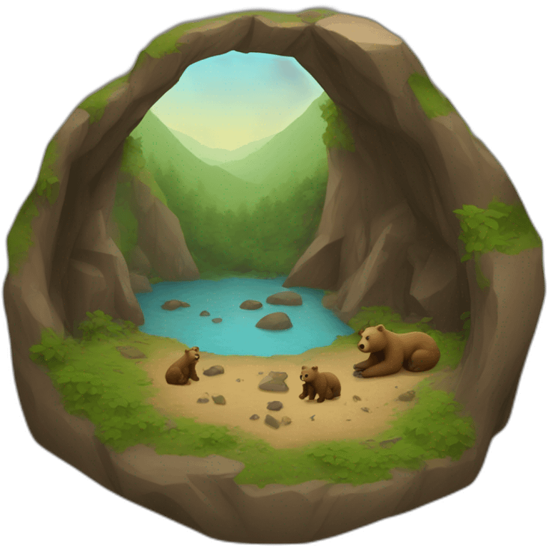 bear's den emoji