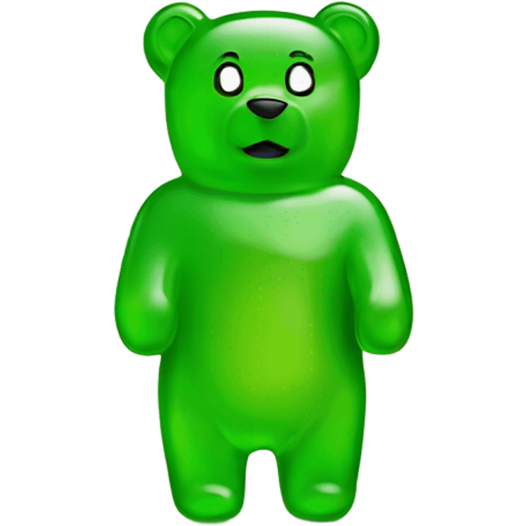 Gummy bear emoji