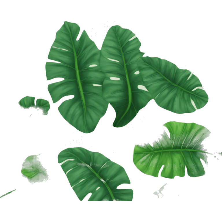 Alocasia  emoji