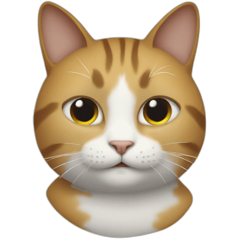 Computer cat emoji