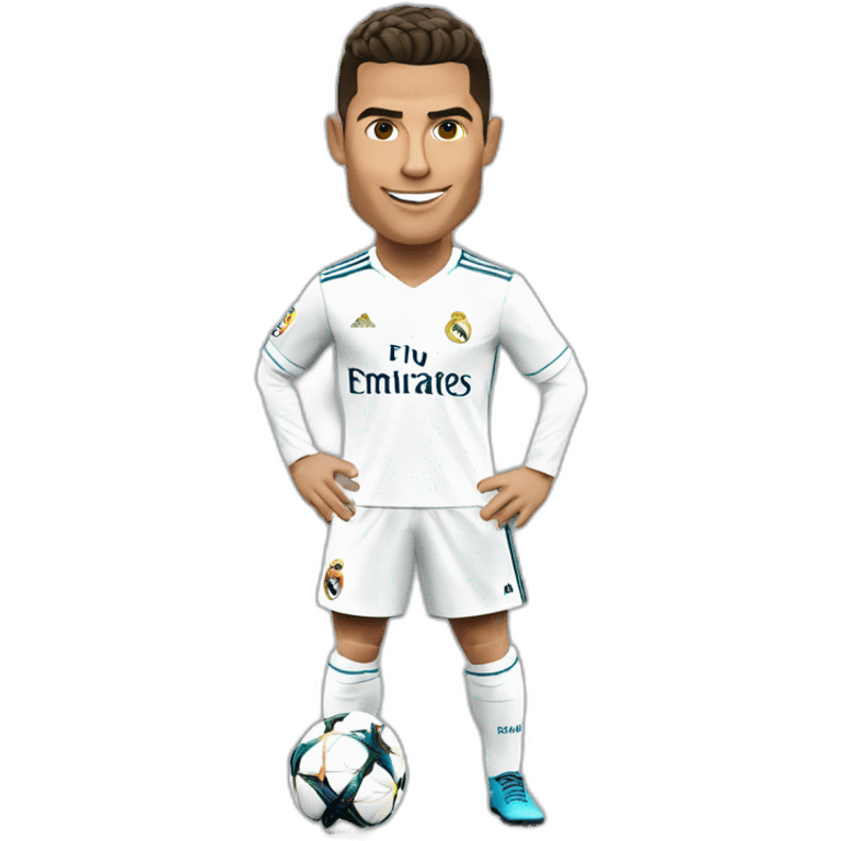 cristiano ronaldo at real madrid emoji