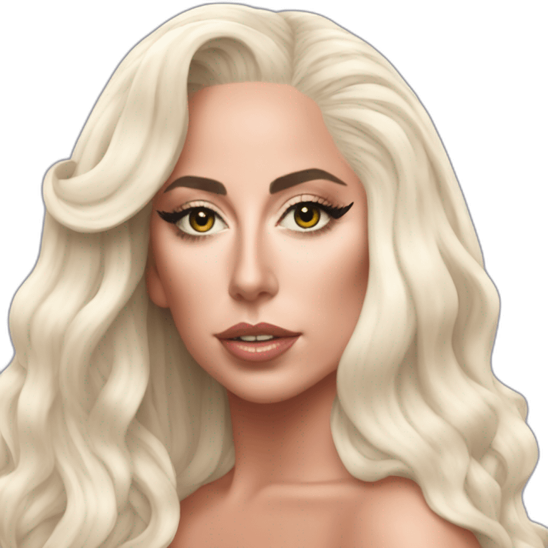 Lady Gaga aux MTV Video Music Awards 2020 emoji