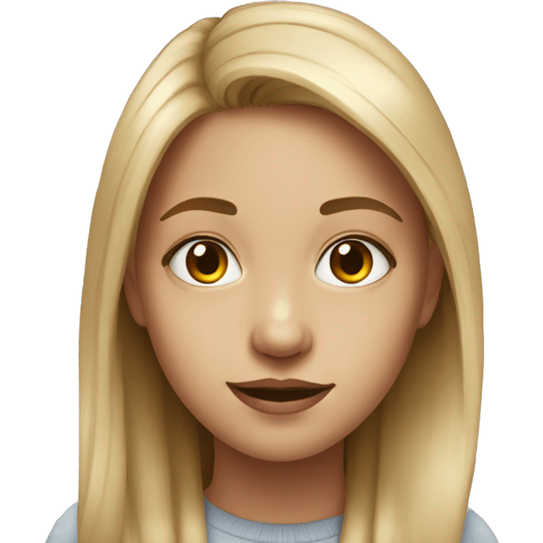 realistic portrait of girl emoji