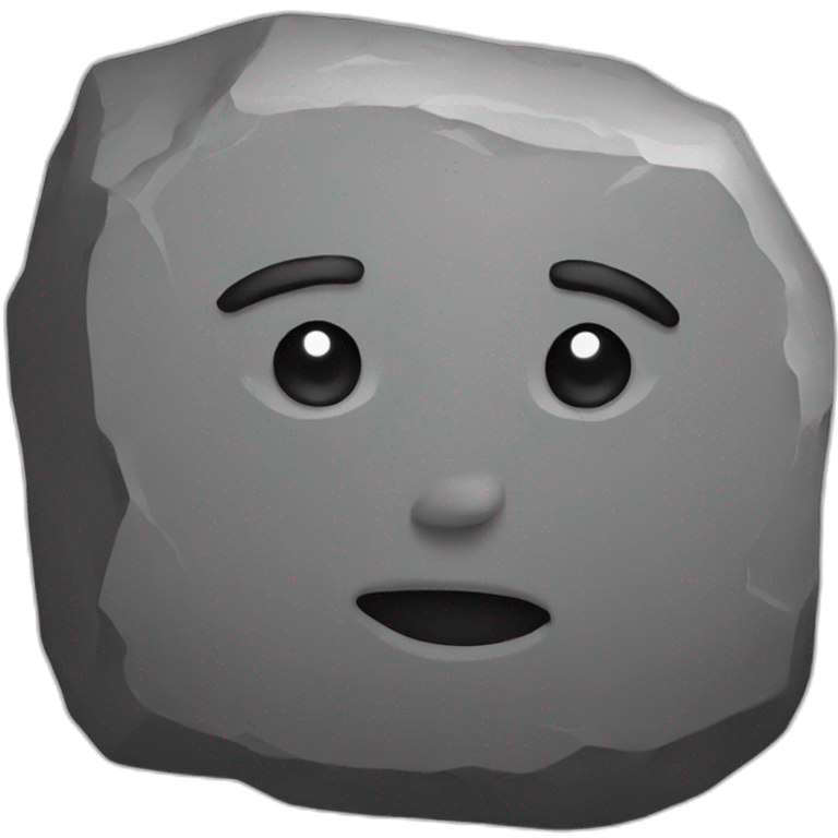 stone emoji