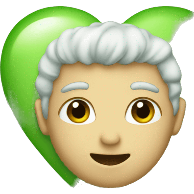 light green heart emoji