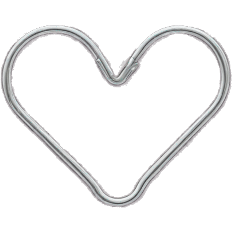 paper clip heart emoji