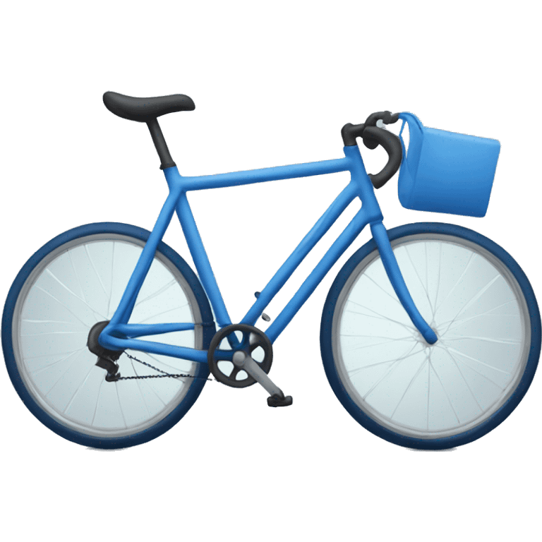 A Blue bike emoji