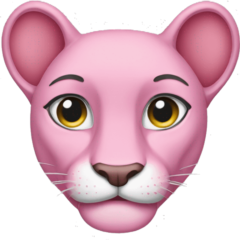 Pink panther emoji