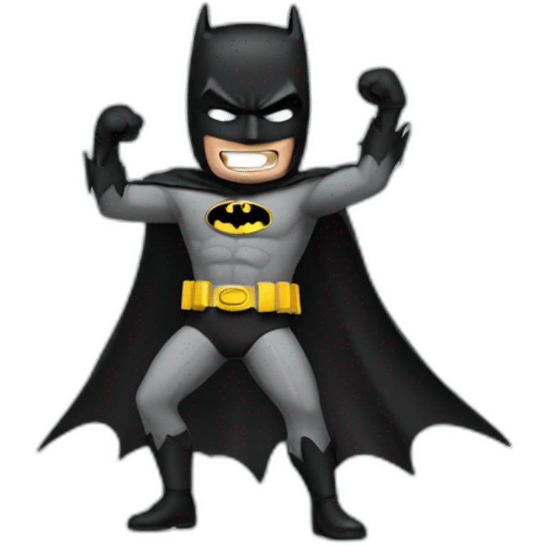 Batman dancing emoji