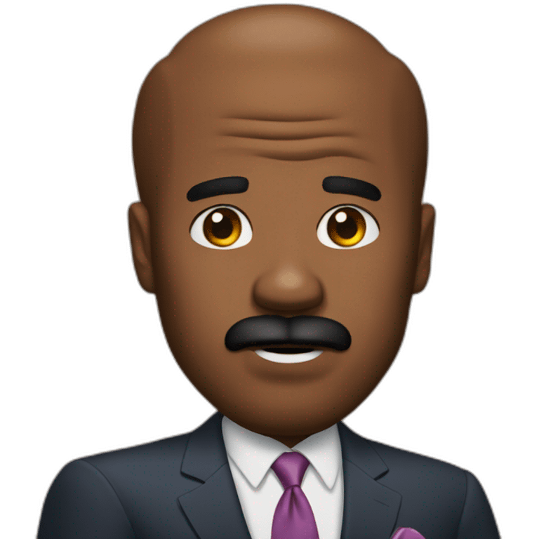 steve harvey stare emoji