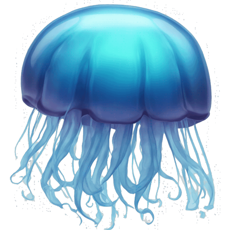 aesthetic blue jellyfish emoji