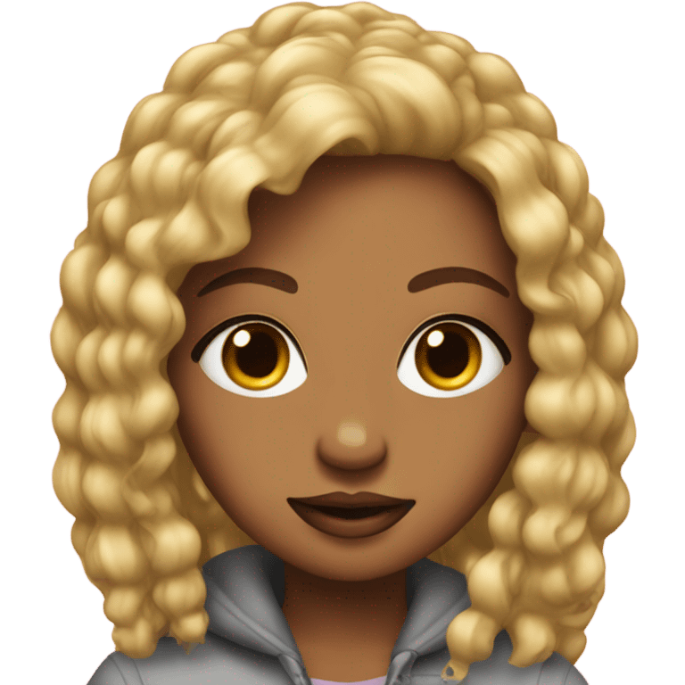 A slay girl emoji